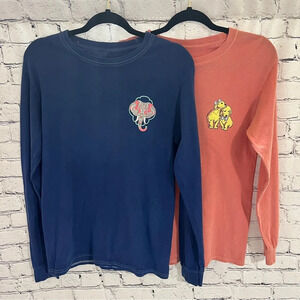 Benny & Belle Juniors Dream Big Long Sleeve Graphic Tee Bundle Sz Small